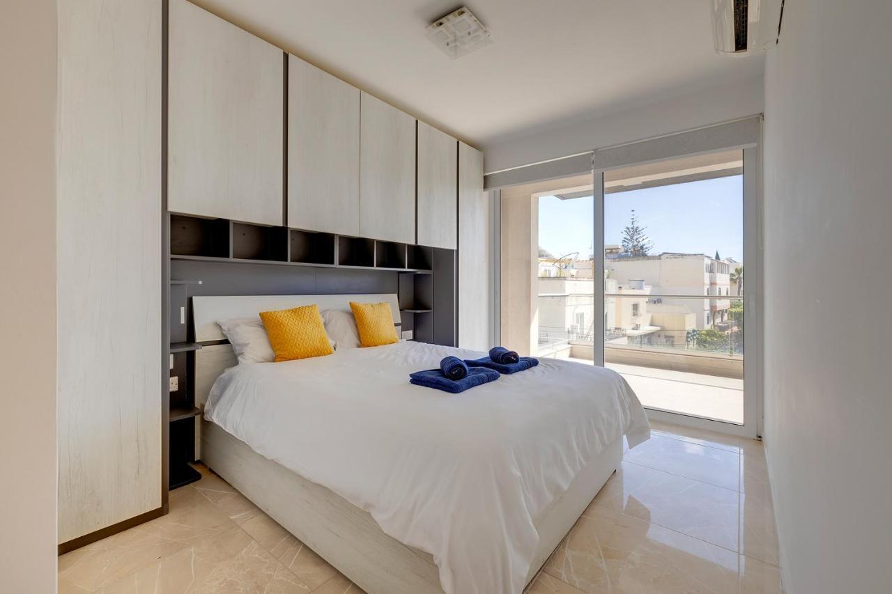 Modern 1Br Apartment In Central St Julian'S San Julián Exterior foto